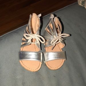 Old Navy Silver Sandals
